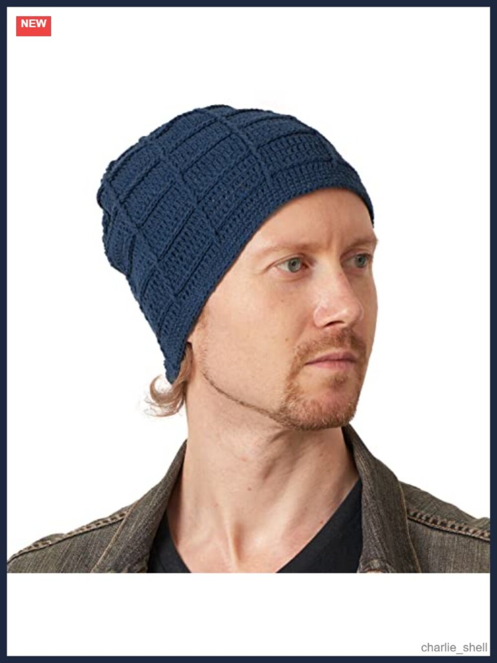 Handmade Cotton Crochet Slouch Beanie Chemo Hat Summer Cap